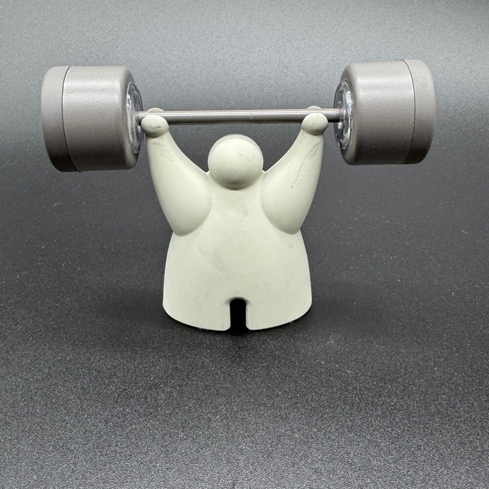 Novelty Lift & Shake Weight Lifter Salt and Pepper Shakers